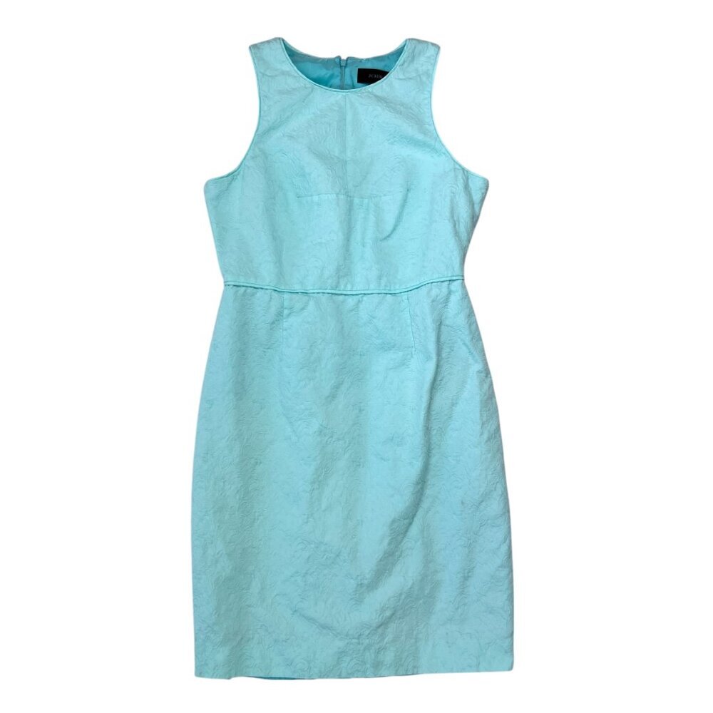 J.Crew Teal Sleeveless Dress Size 12
